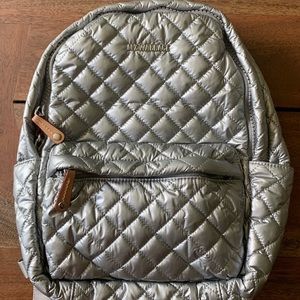 EUC MZ Wallace Small Metro Backpack in Tin